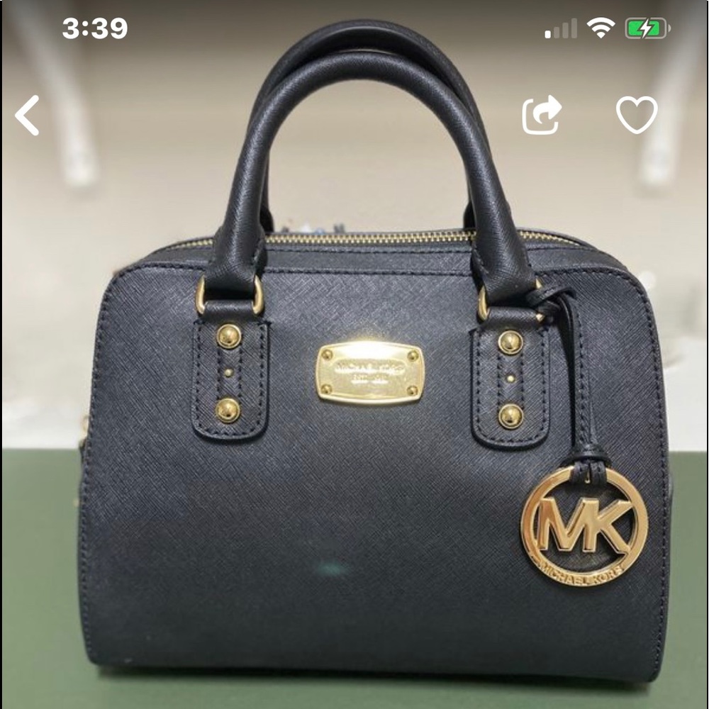 Michael Kors leather satchel purse new never used